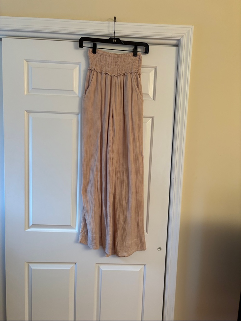Vintage Savanna Smocked Wide Leg Pant